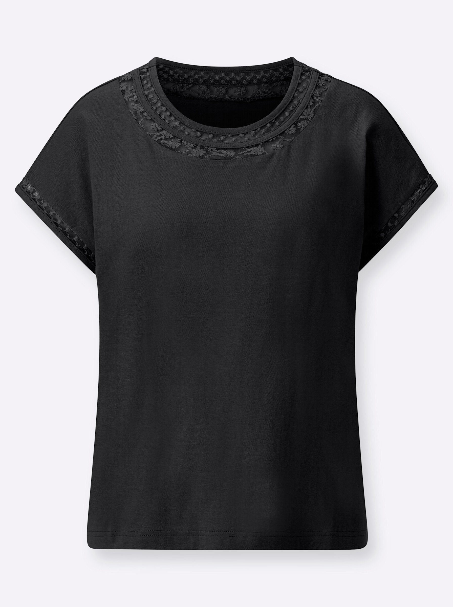 WITT WEIDEN T-Shirt schwarz