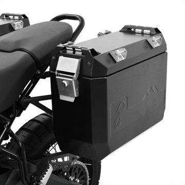 ZIEGER Fahrrad-Gepäckträger Kofferträgerset kompatibel mit Ducati DesertX