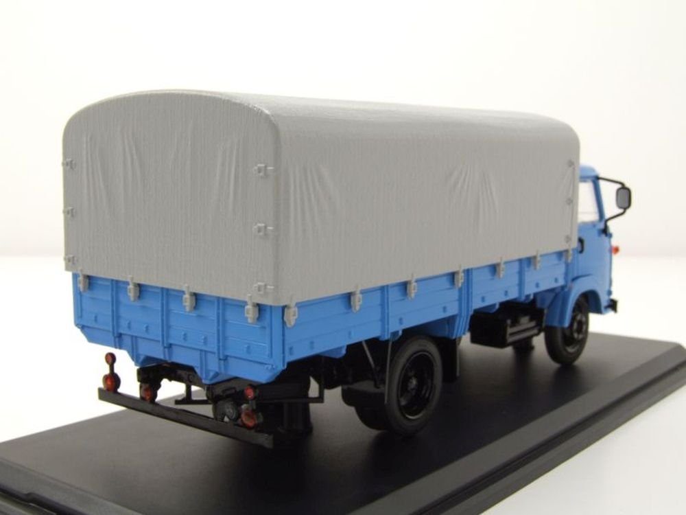 Premium ClassiXXs Modellauto Avia A31N Pritsche mit Plane blau, Maßstab 1:43