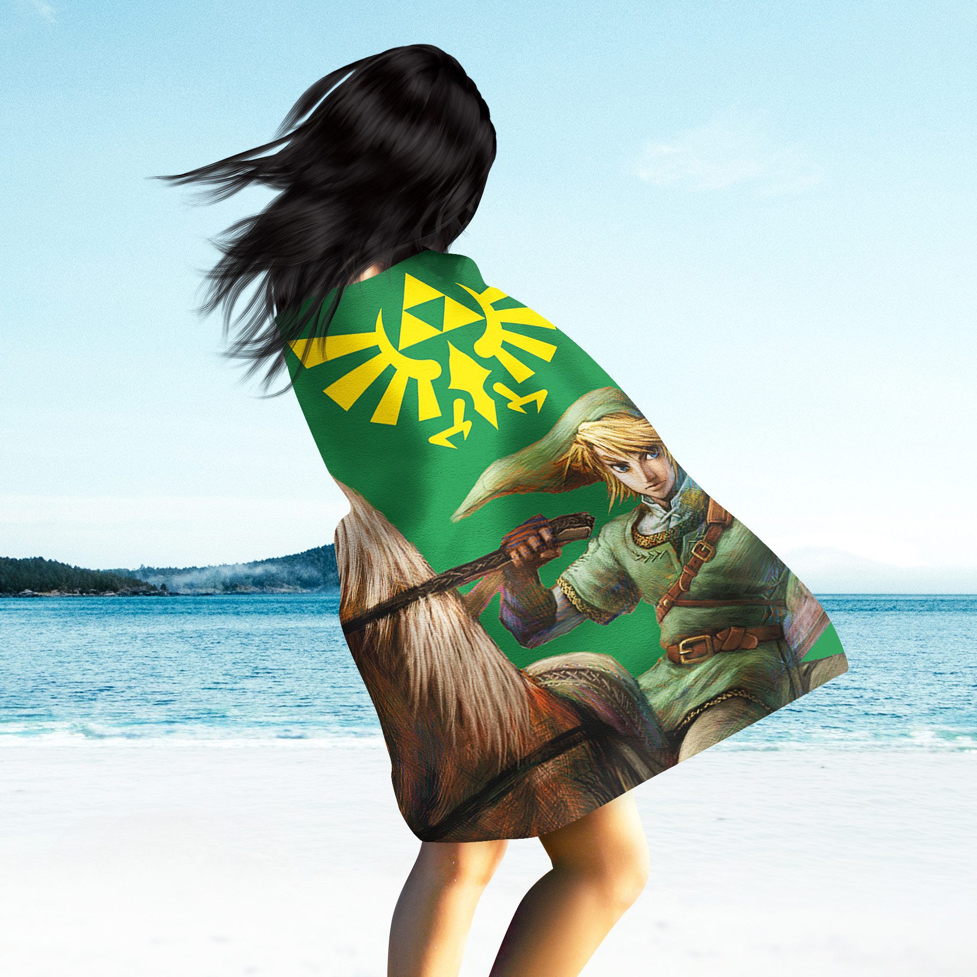 Kinderdecke The Legend of Zelda Fight Decke 160x200 cm Kuscheldecke Coral, günstig online kaufen