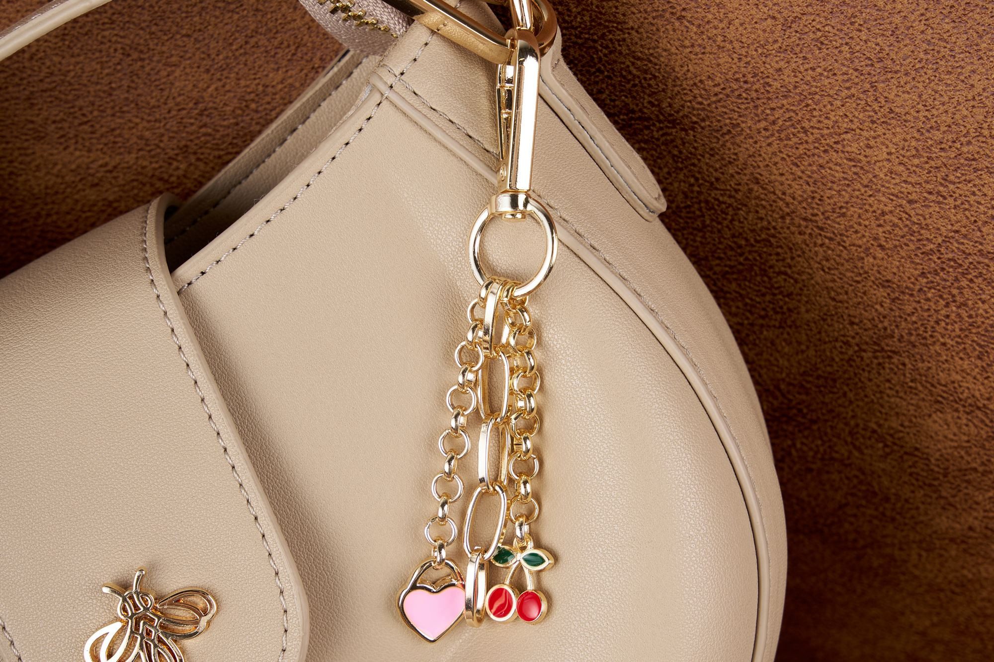 Heliophilia Silver Taschenanhänger Dekoratives Accessoire, Valentinstagsgeschenk