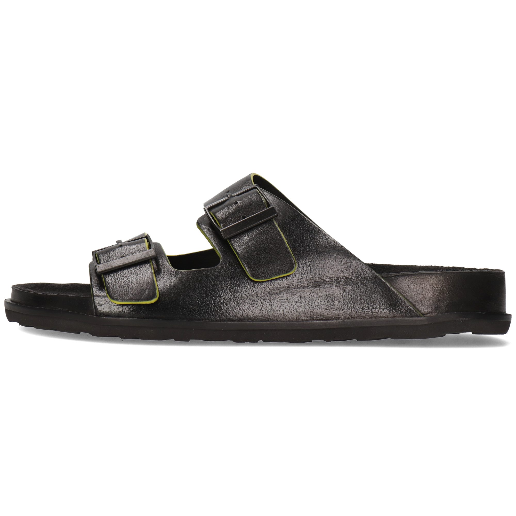 Melvin & Hamilton Maxel 1 Leder-Pantoletten für Herren Pantolette Flache Absätze, Echtes Leder, Vegetabile Gerbung