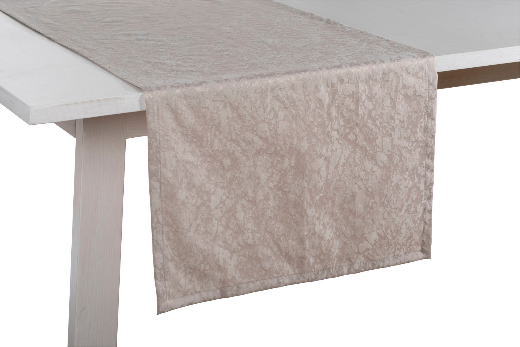 PICHLER Tischläufer Jacquard mit Fleckschutz marmoriert Tischläufer 1er Set 150 x 50 cm M (1-tlg, 1 Stück)