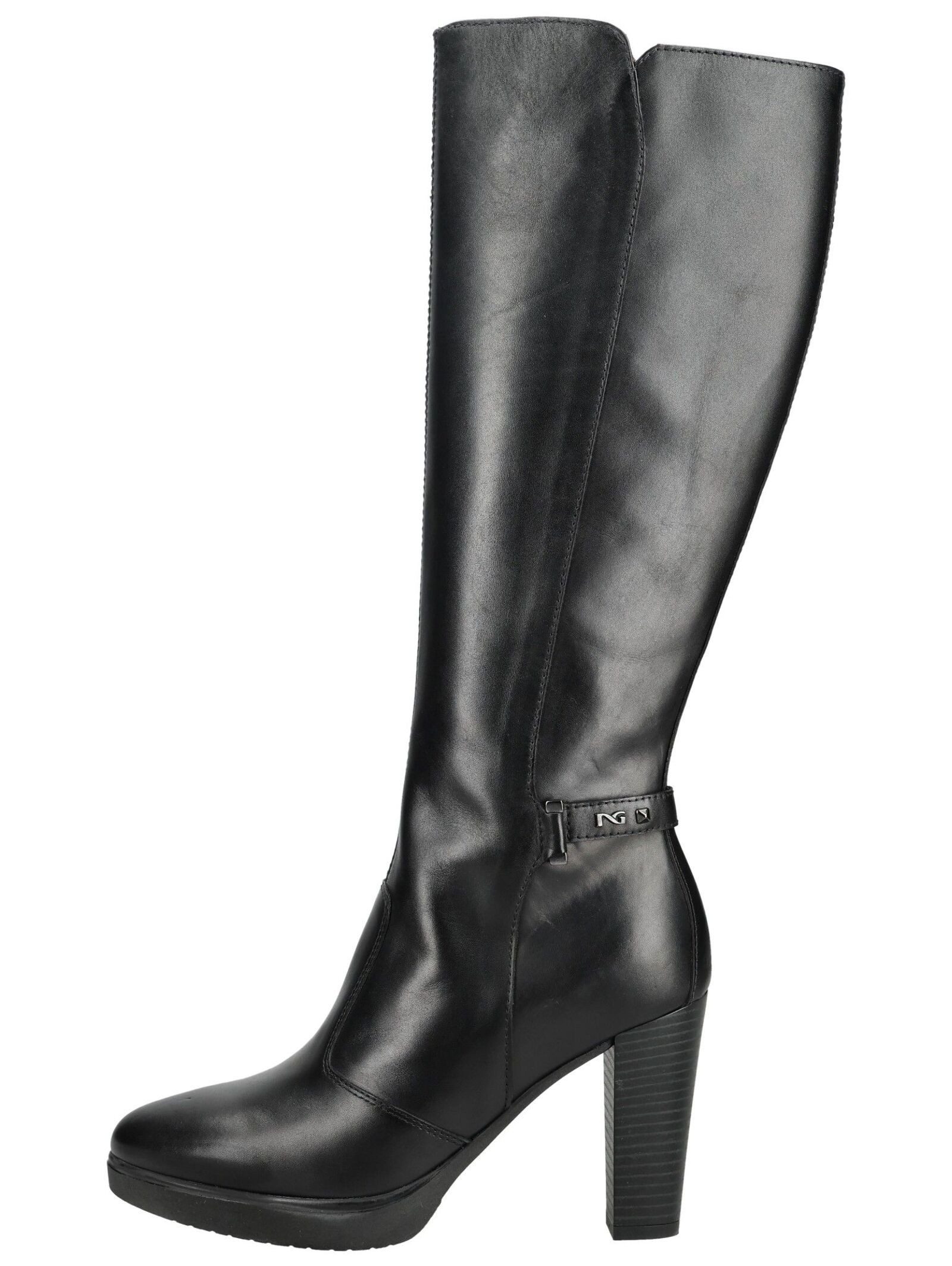 Nero Giardini Stiefel Leder . High-Heel-Stiefel