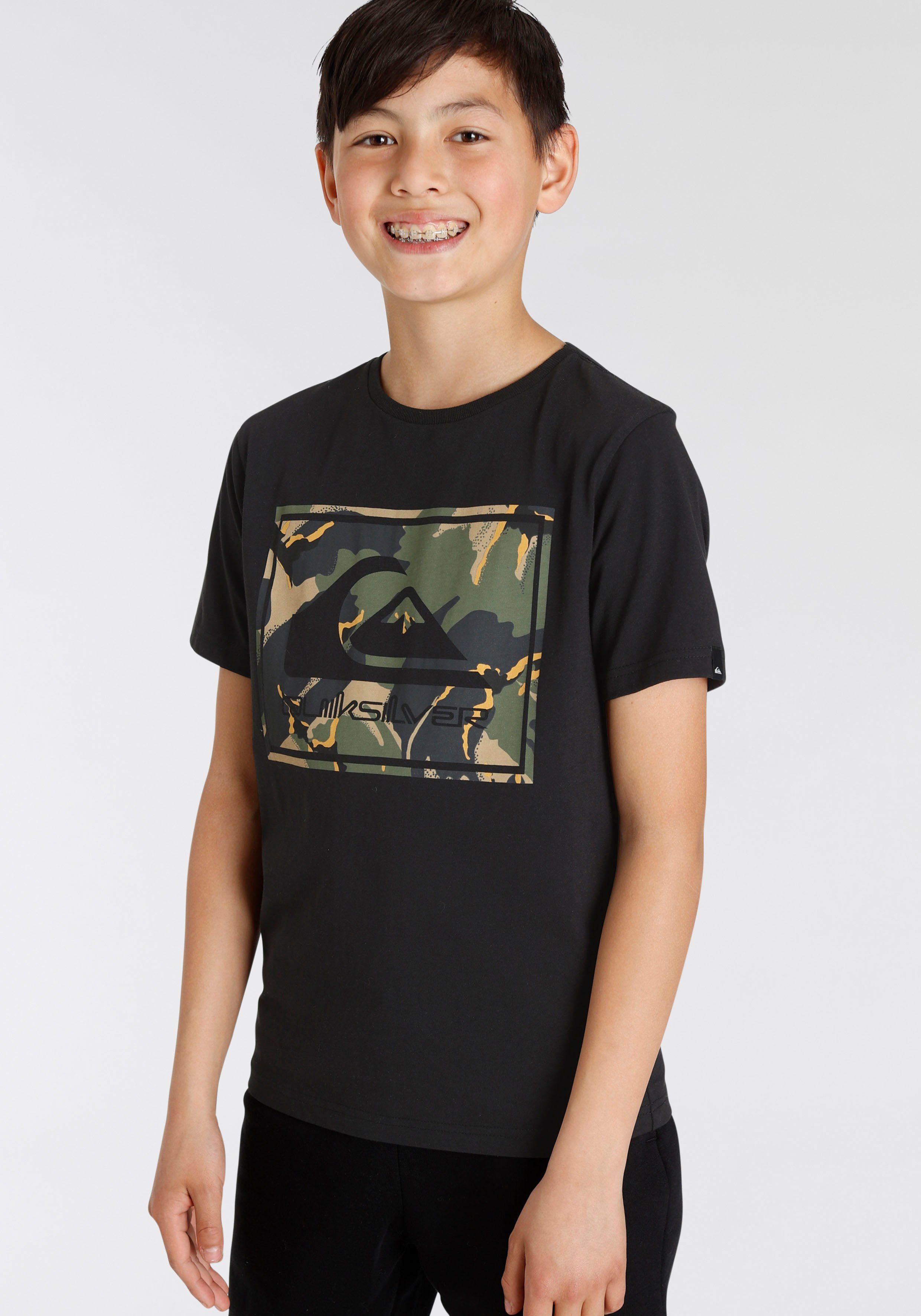 Quiksilver PACK YOUTH SHORT - ARCHICAMO SLEEVE Kinder T-Shirt TEE für