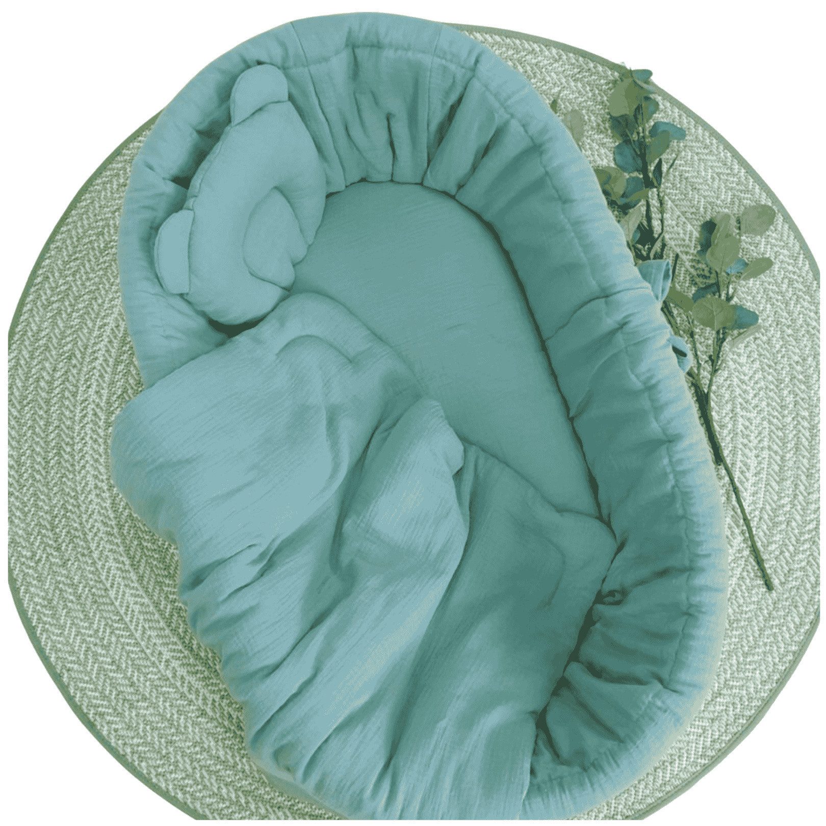 Babymajawelt Babybettwäsche MUSSELIN Ersatz Bett Set (NUR Stoff Ausstattung günstig online kaufen