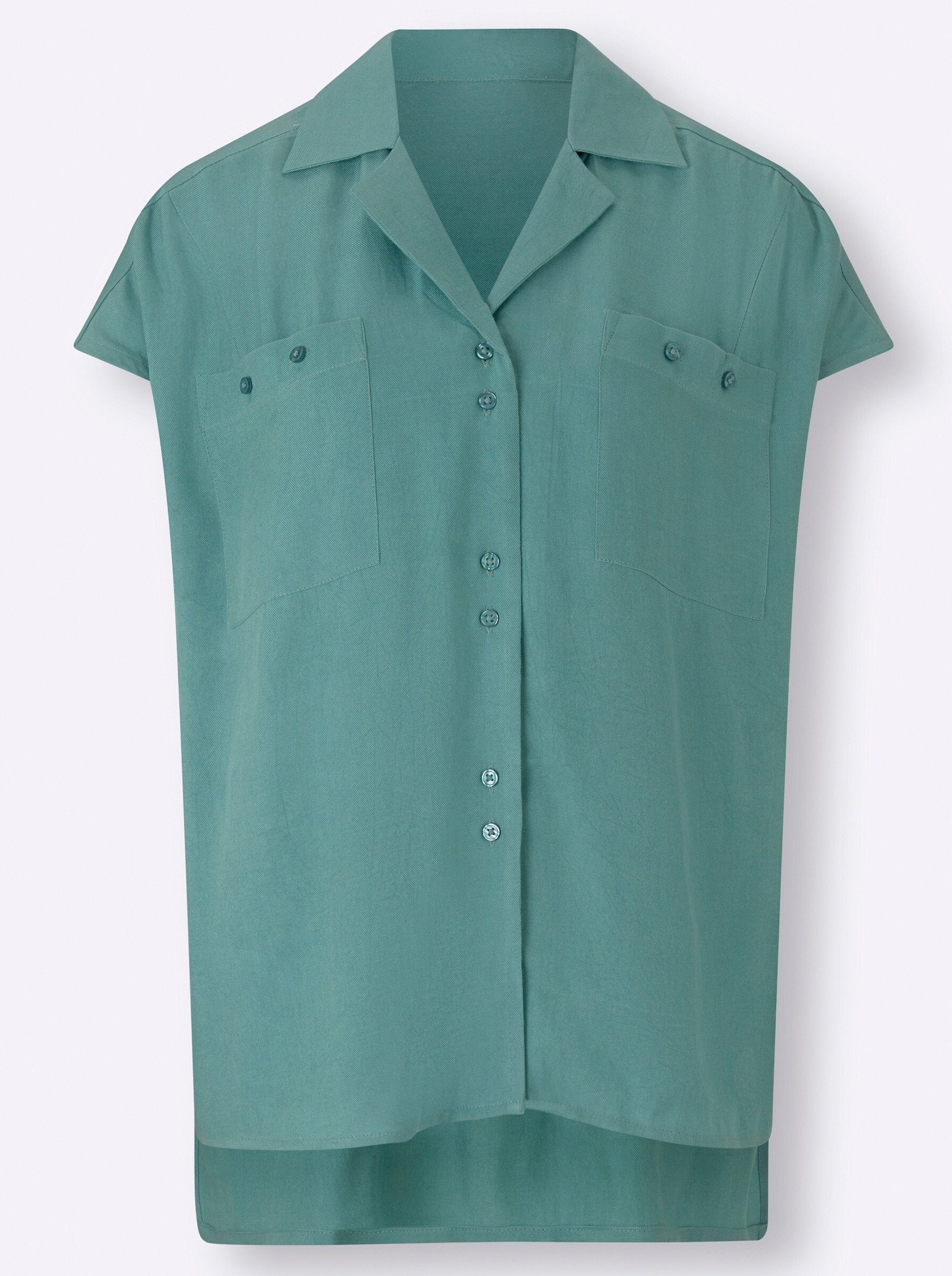 creation L Klassische Bluse Longbluse Kurzarm günstig online kaufen