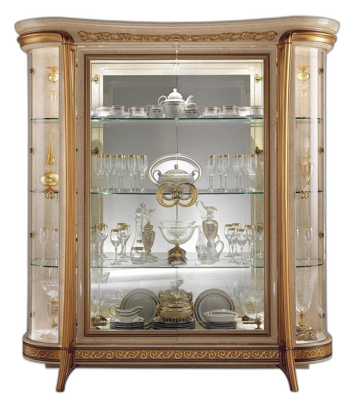 Xlmoebel Vitrine Vitrinenschrank Wohnzimmerausstellung italienisches Design (1-St., Vitrine) Hergestellt in Europa