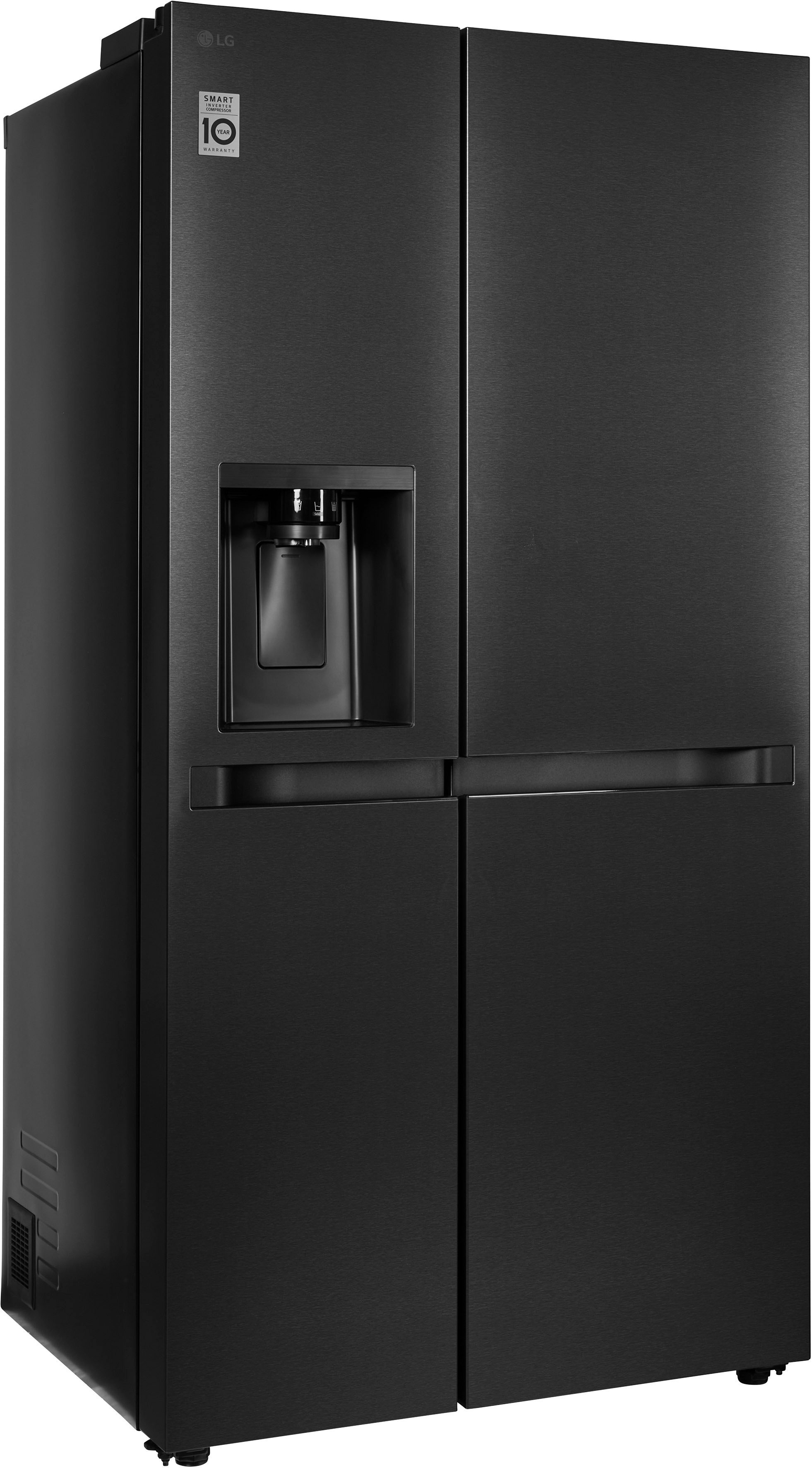 LG Side-by-Side GSLC41EPPE, 179 cm hoch, 91,3 cm breit, Total No Frost, LINEARCooling, Multi-Airflow, Integrierter Wassertank