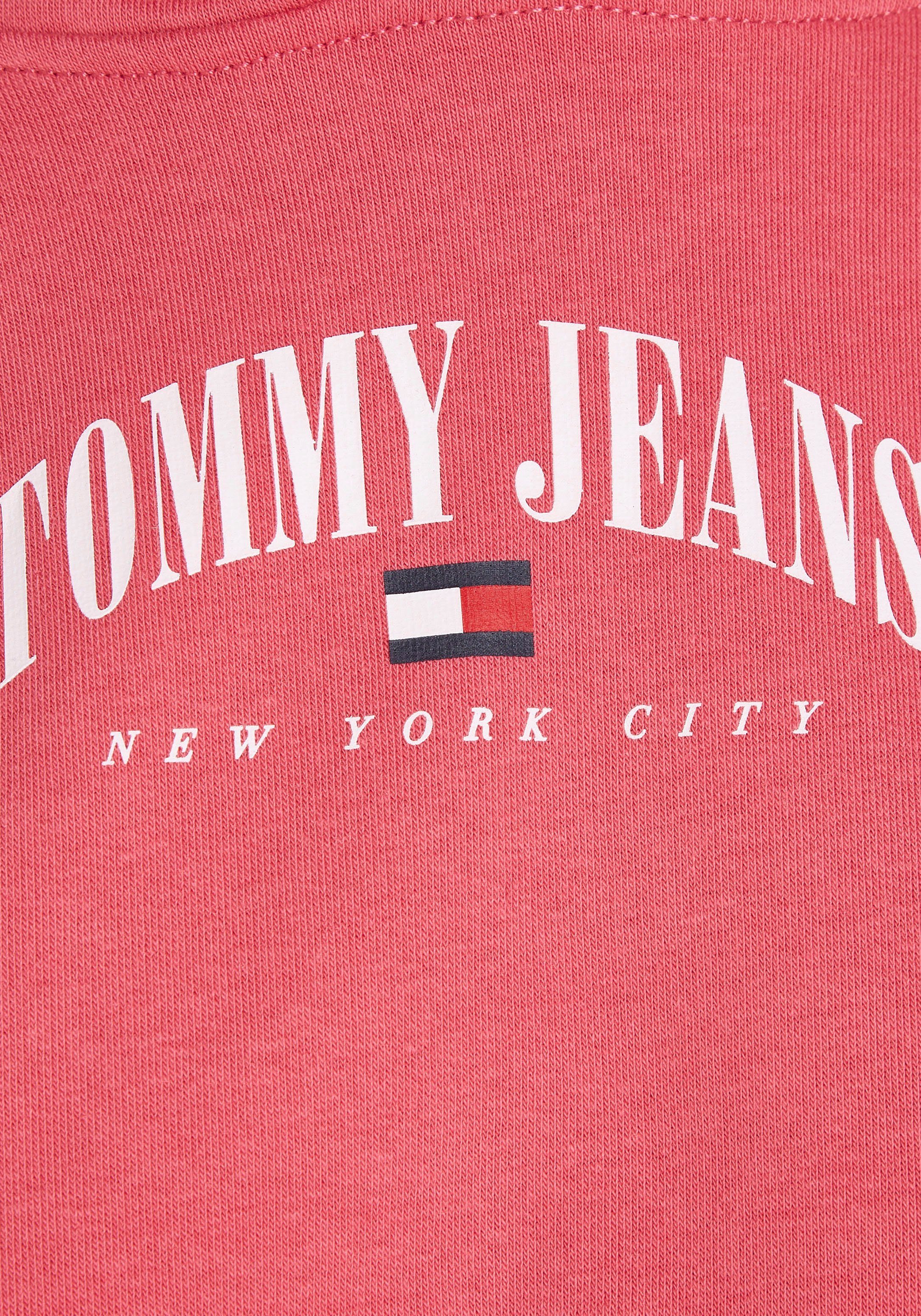 Tommy Jeans Kapuzensweatshirt TJW RLX Washed-Crimson Tommy Jeans 2 HOODIE mit Logo LOGO ESSENTIAL