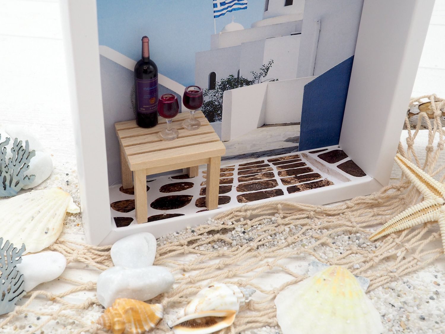 ZauberDeko Geschenkbox Geldgeschenk Verpackung Griechenland Geldverpackung Urlaub Reise – Bild 4 von 4