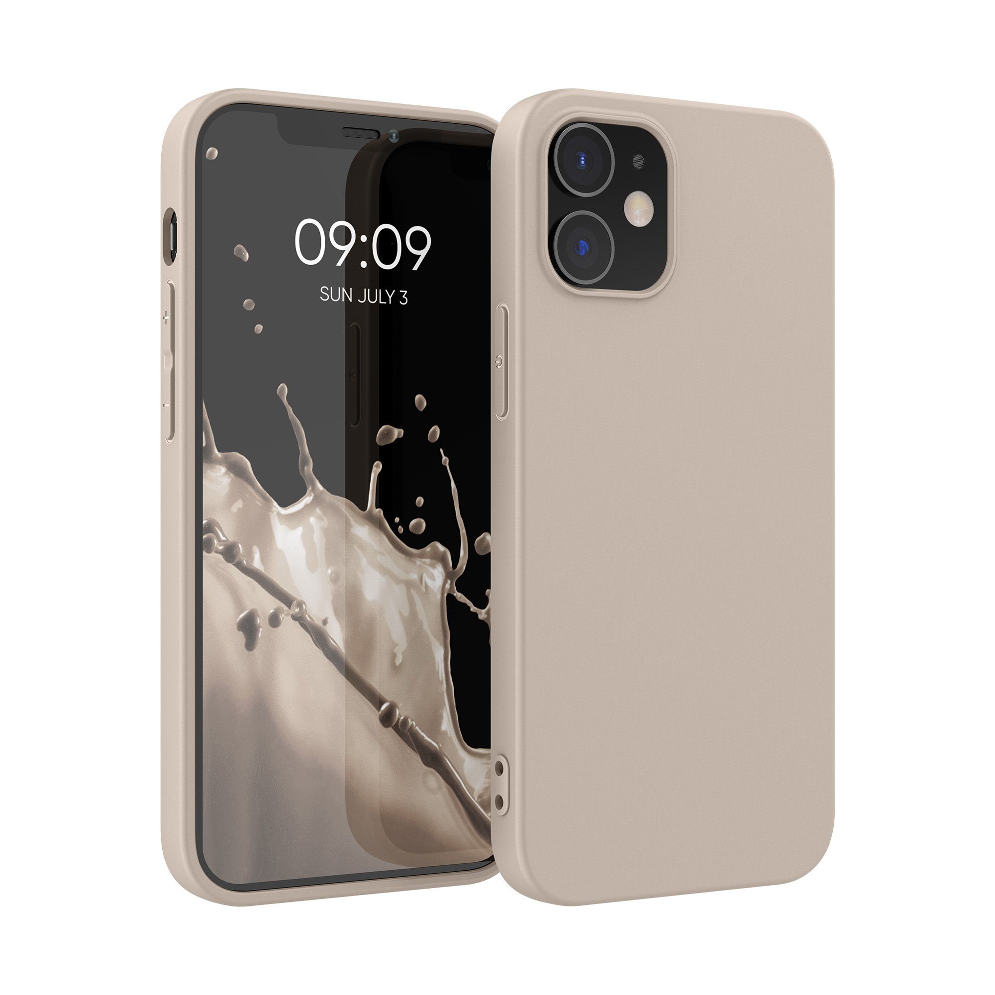 kwmobile Handyhülle Hülle für Apple iPhone 12 / 12 Pro, Hülle Silikon - Soft Handyhülle - Handy Case Cover