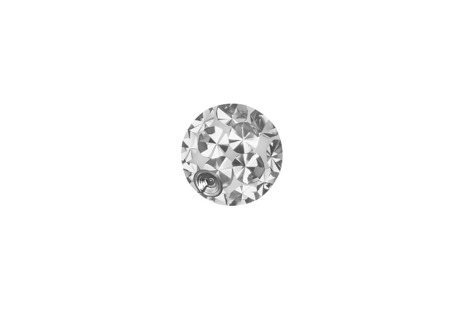 PIERCINGLINE Piercing-Set Chirurgenstahl Klemmkugel EPOXY (Klemm-Aufsätze, 1-tlg)