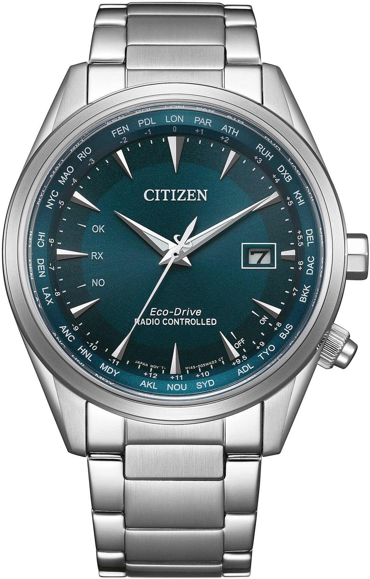 Citizen Funkuhr CB0270-87L, Armbanduhr, Herrenuhr, Solar