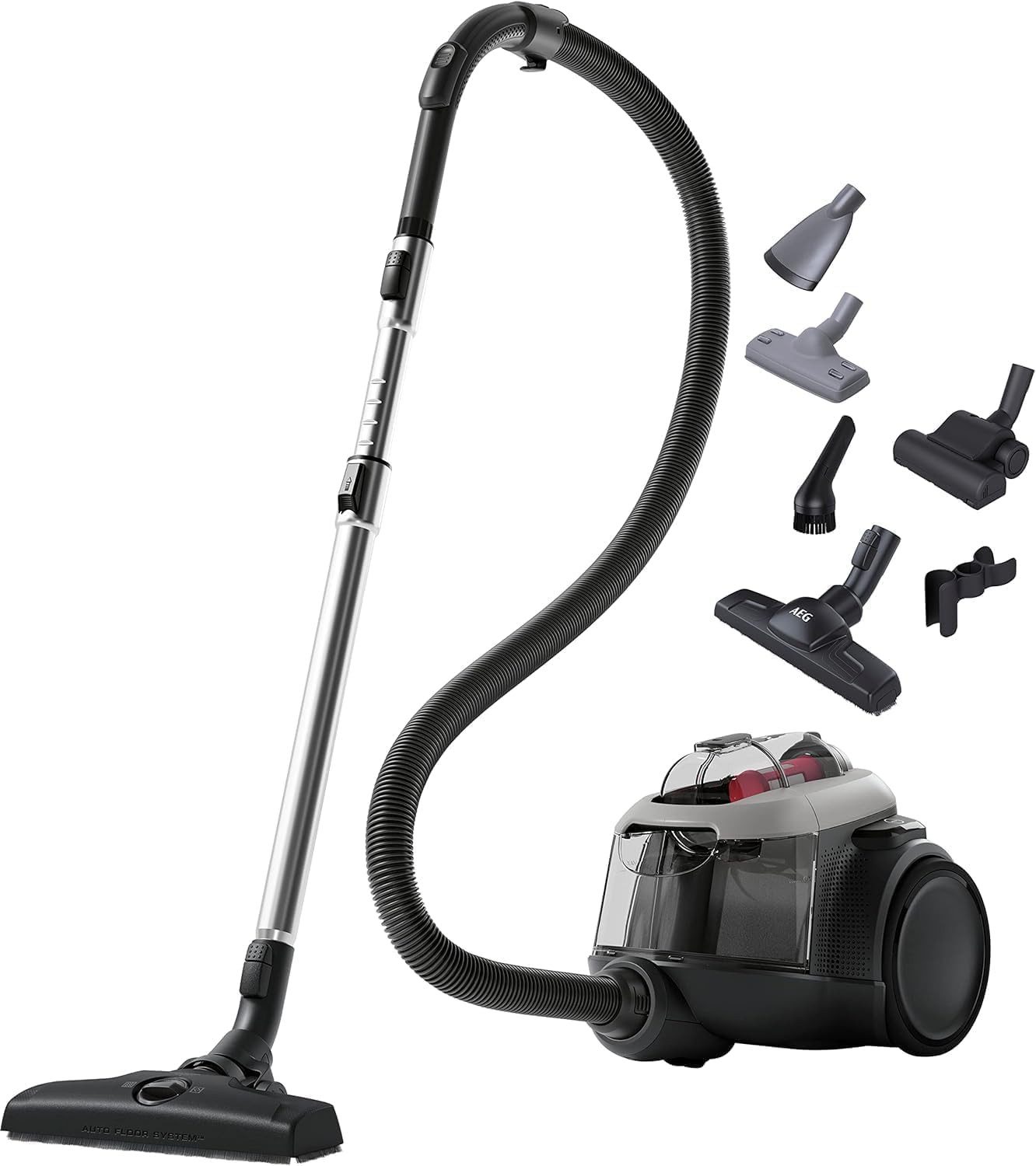 AEG Bodenstaubsauger 6000 Animal Staubsauger Tierhaare (Hund & Katze) ohne Beutel, 550 W, beutellos, Hartboden Teppich Parkett