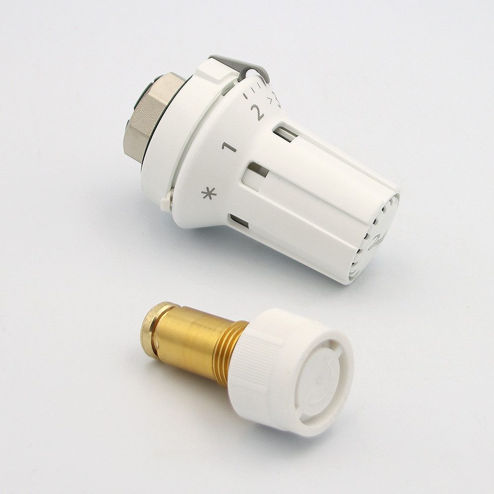 Danfoss Heizkörperthermostat Universalset Einsatz - Ventileinsatz mit Danfoss Thermostatkopf