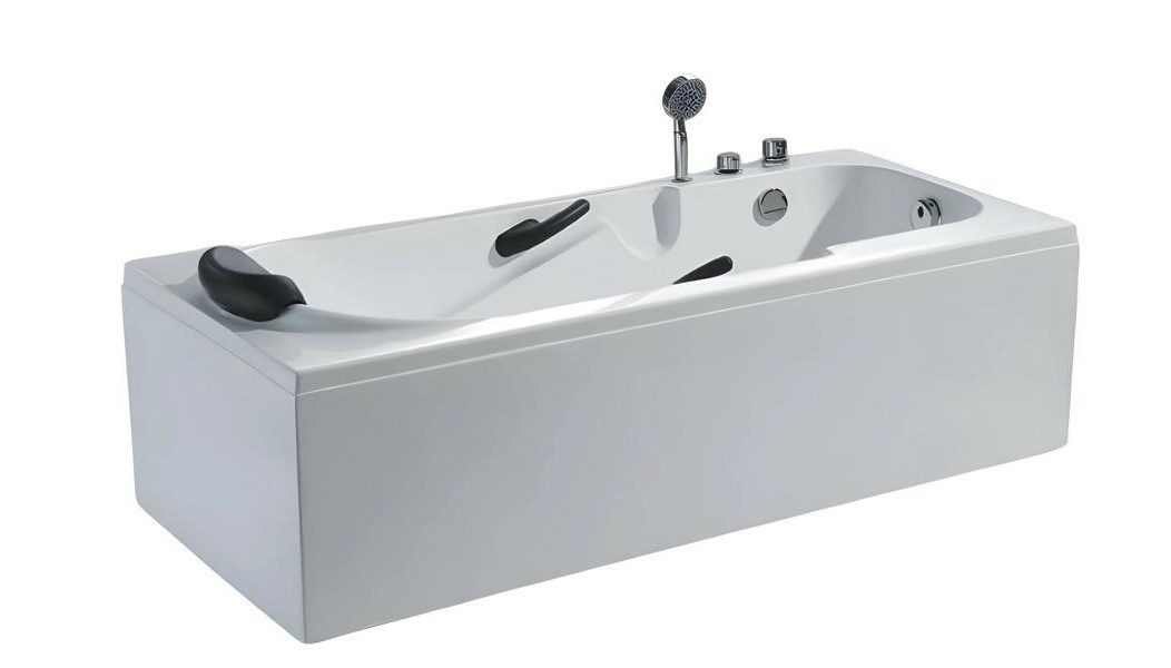 Xlmoebel Badewanne Acryl Badewanne in Weiß mit modernem Design und hohem Komfort, Made in Europa