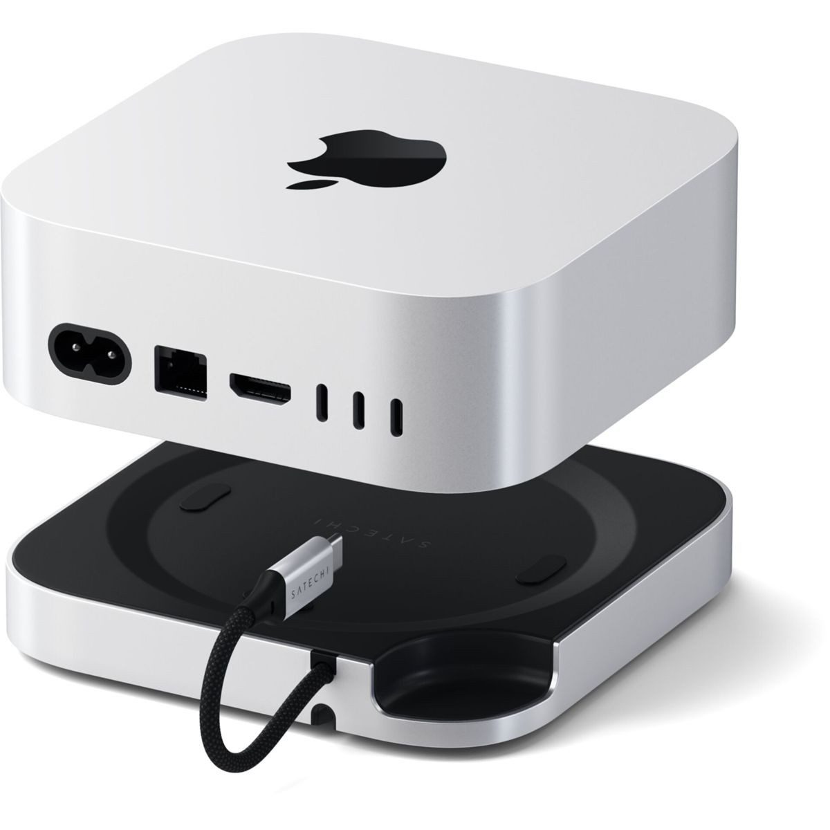 Satechi Stand Hub Mac Mini M6/M5 Pro/M4 with SSD Enclosure Netzwerk-Switch – Bild 4 von 5