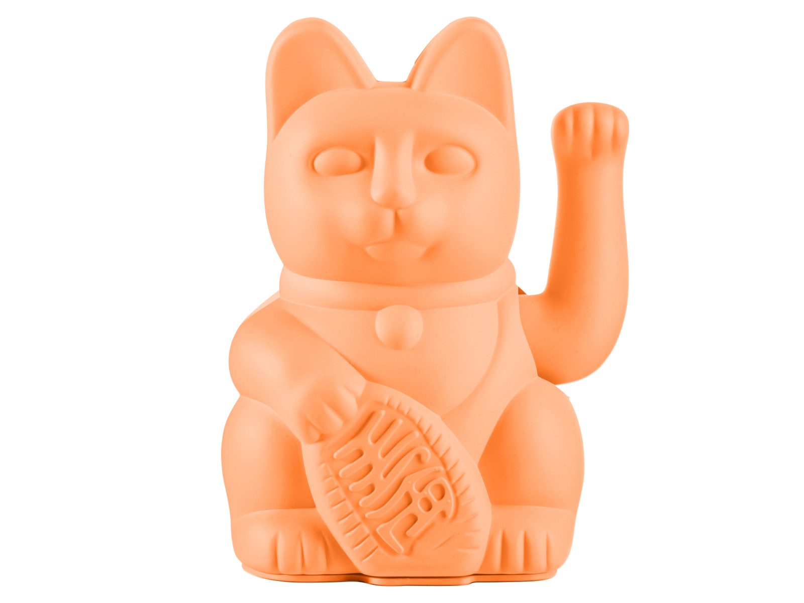 Donkey Products Dekofigur Lucky Cat Classic Winkekatze peach 15cm
