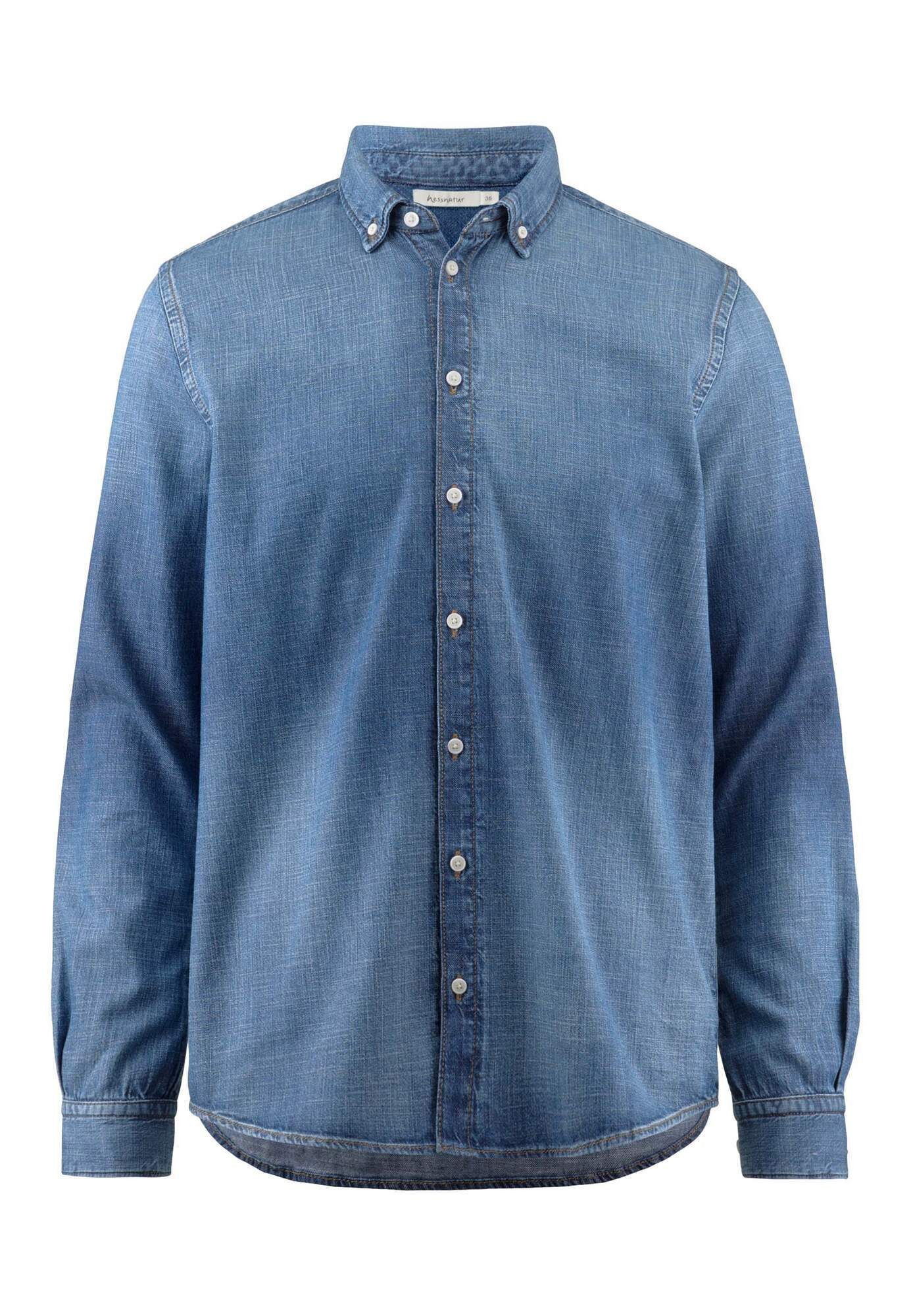 Jeanshemd aus reinem Bio-Denim