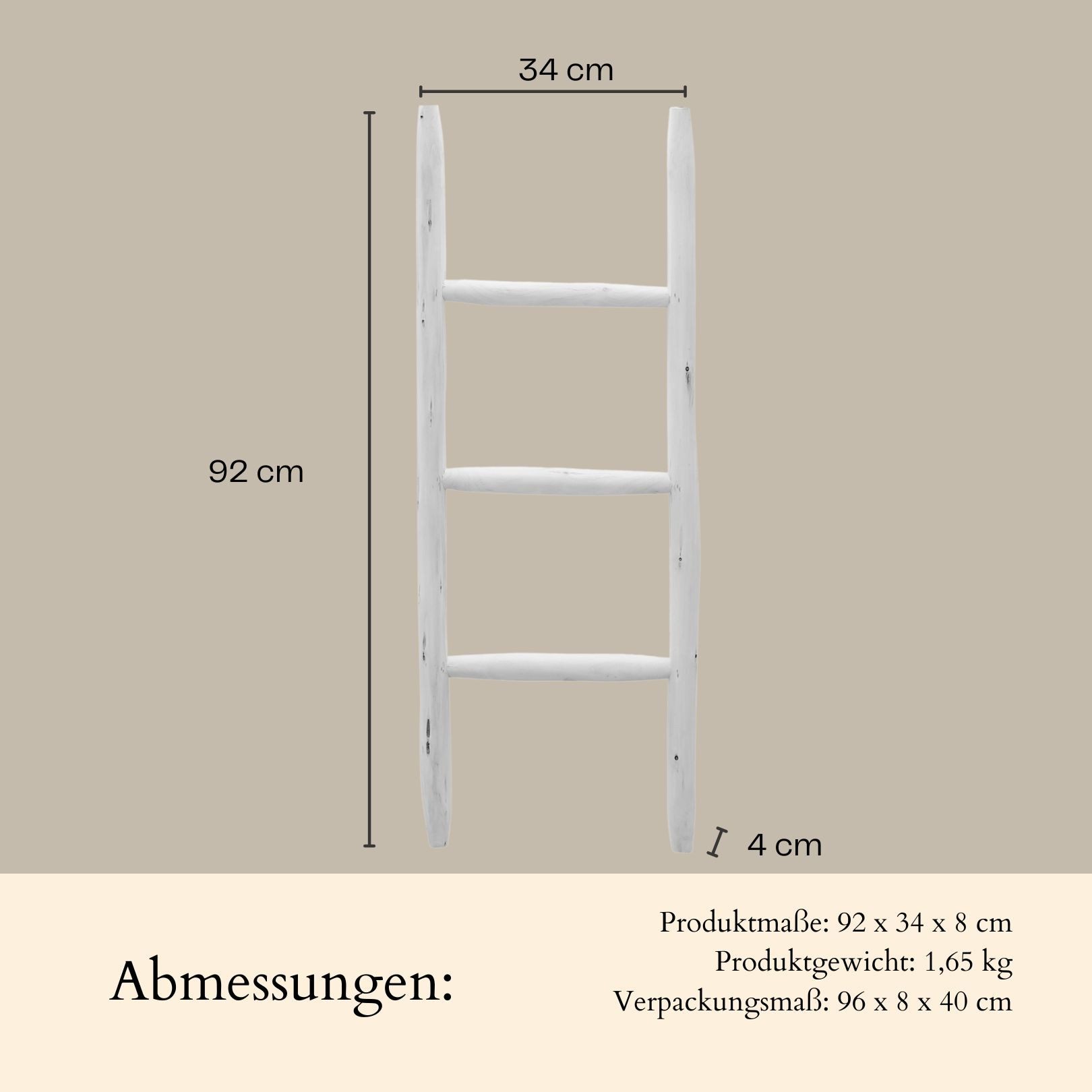 Marrakesch Orient & Mediterran Interior Handtuchhalter Dekoleiter Manoni 92 günstig online kaufen