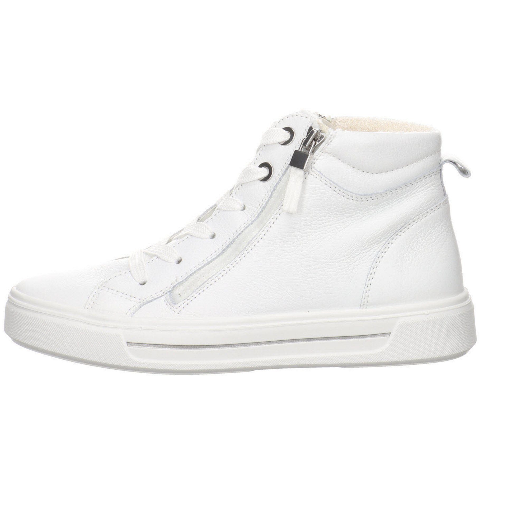 Ara Damen Sneaker Schuhe Courtyard Sneaker weiss Sneaker Glattleder