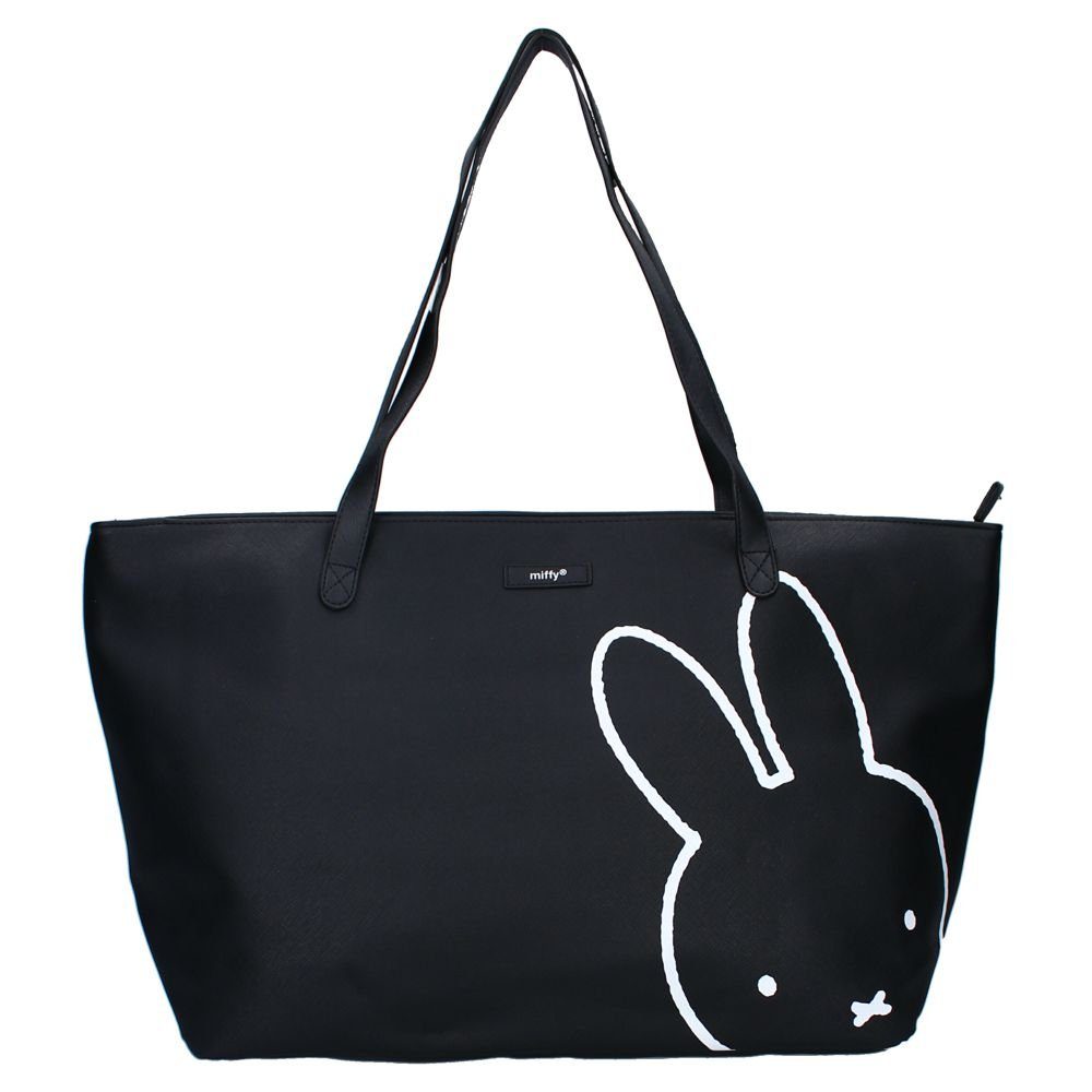 Shopper Große Damen Shopping Bag Tasche Miffy Kunstleder Schultertasche