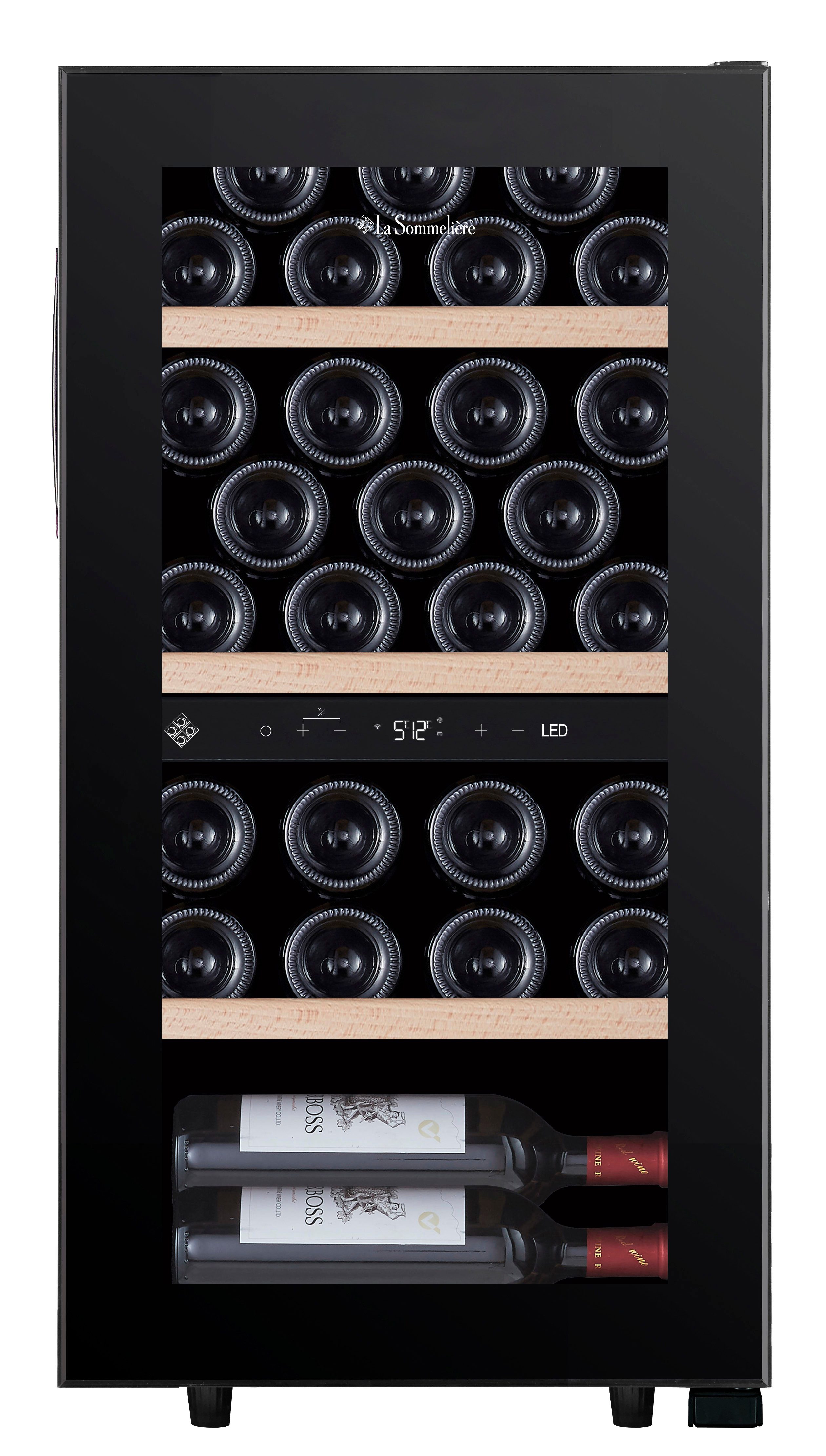 La Sommelière Weinkühlschrank SMART32DZ, für 32 Standardflaschen á 0,75l,Wifi