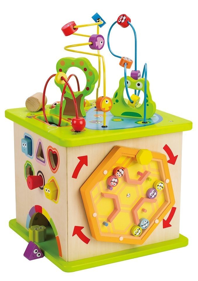 Hape Motorikwürfel Kleine Tierchen