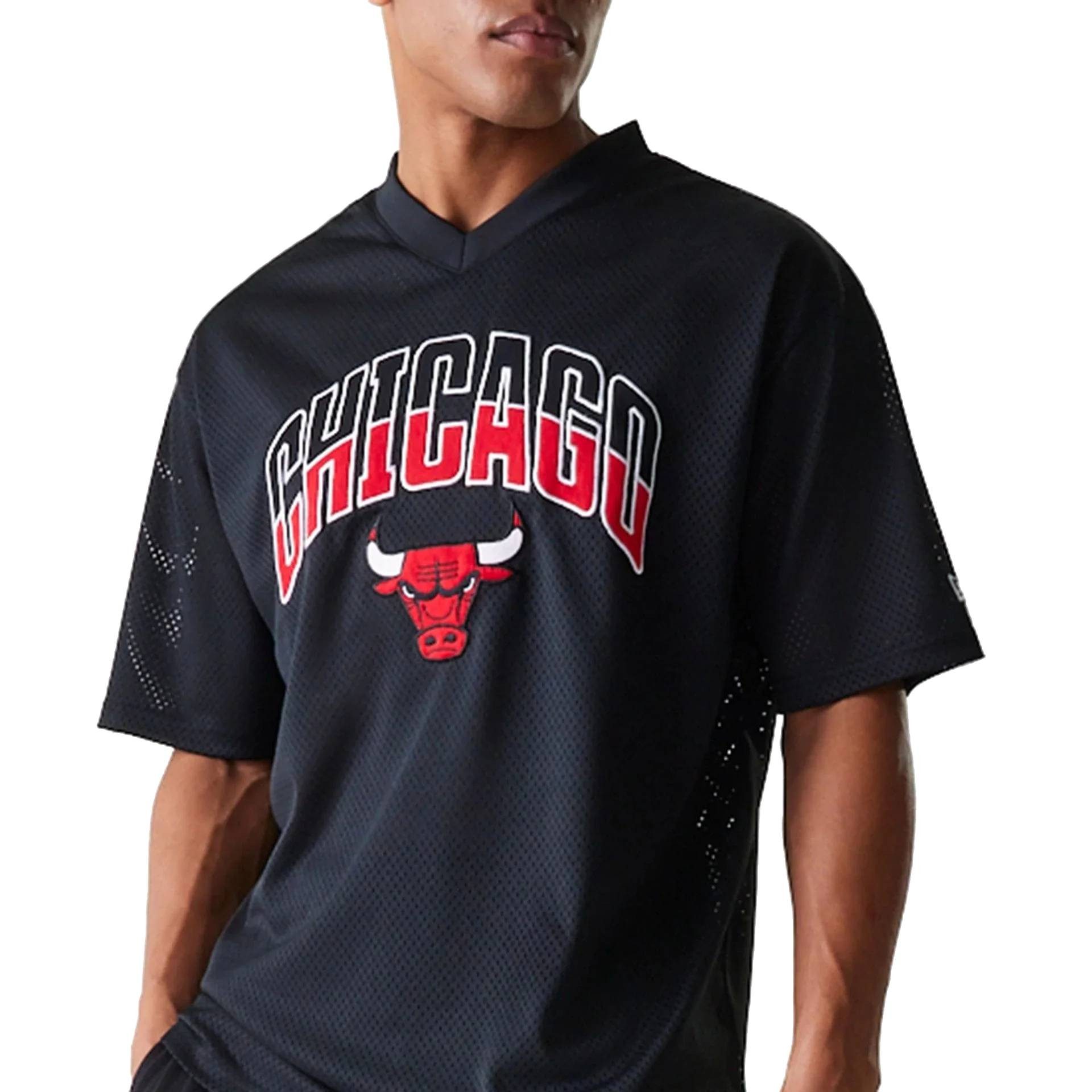 New Era T-Shirt Shirt New Era NBA Mesh Chicago Bulls