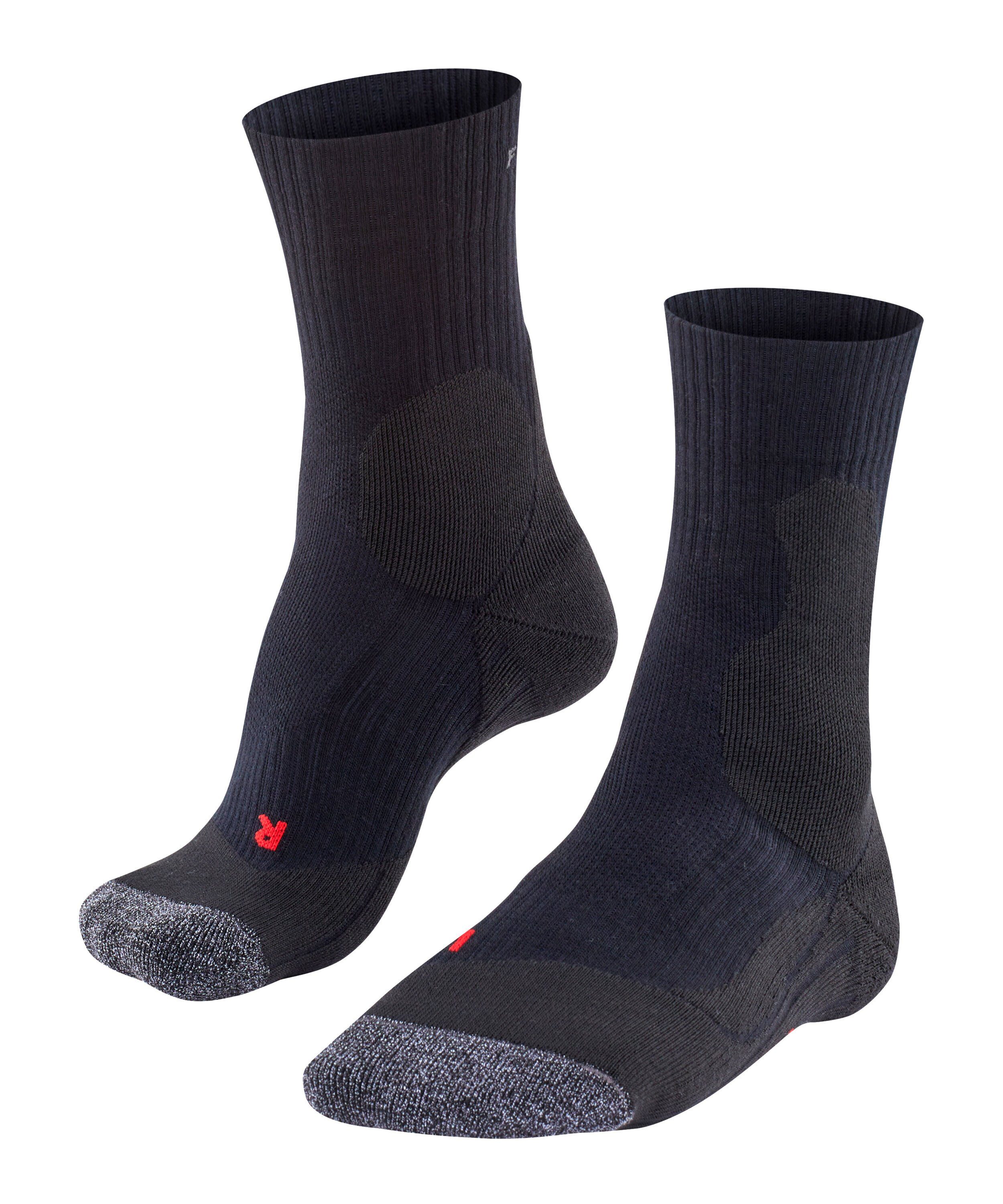 FALKE Tennissocken TE2 (1-Paar) Stabilisierende Socken für Hartplätze black (3000)