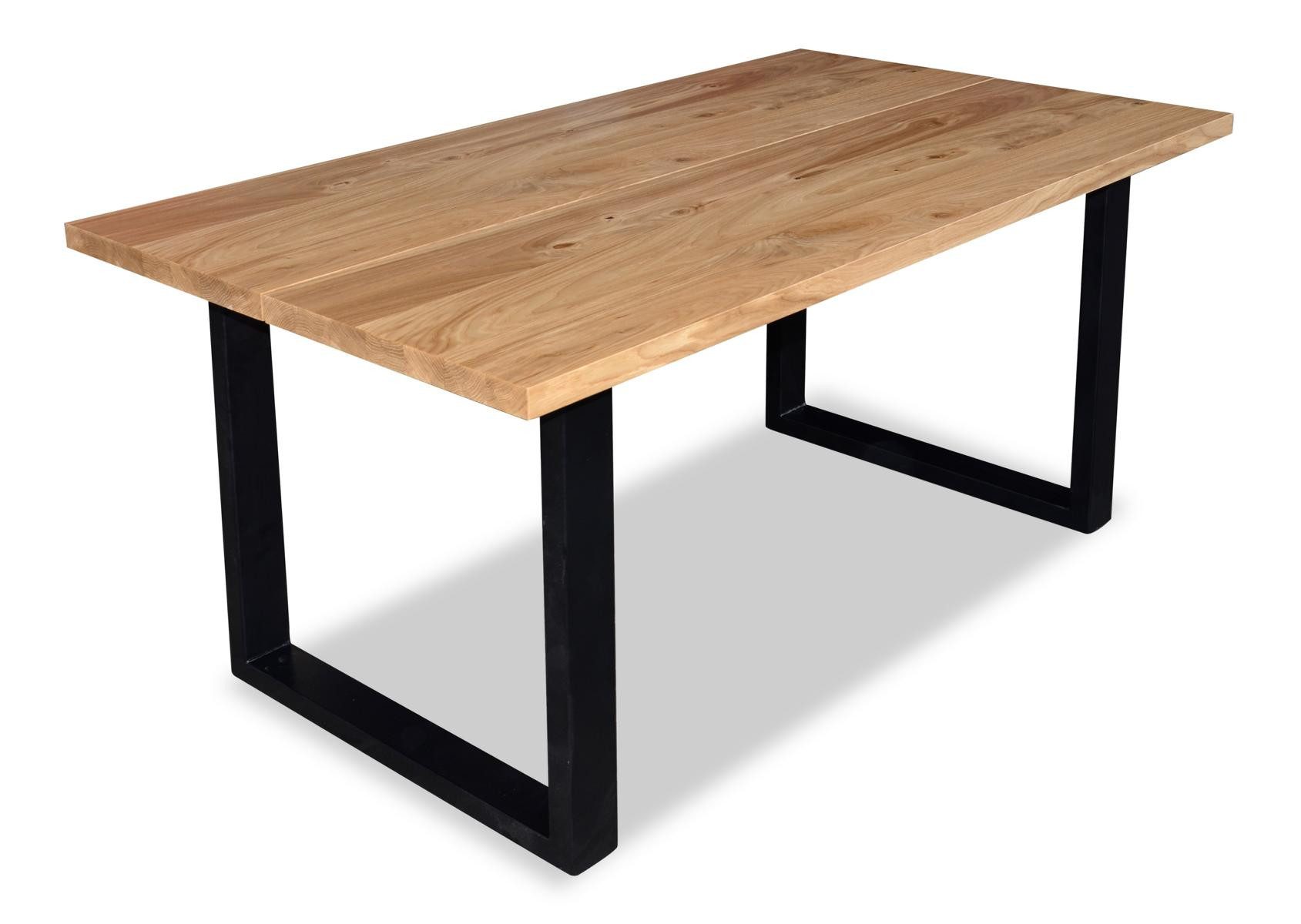 Xlmoebel Esstisch Tisch S7 aus Echtholz in Beige, vielseitig einsetzbar (Einzeltisch, 1-St., Esstisch), Hergestellt in Europa