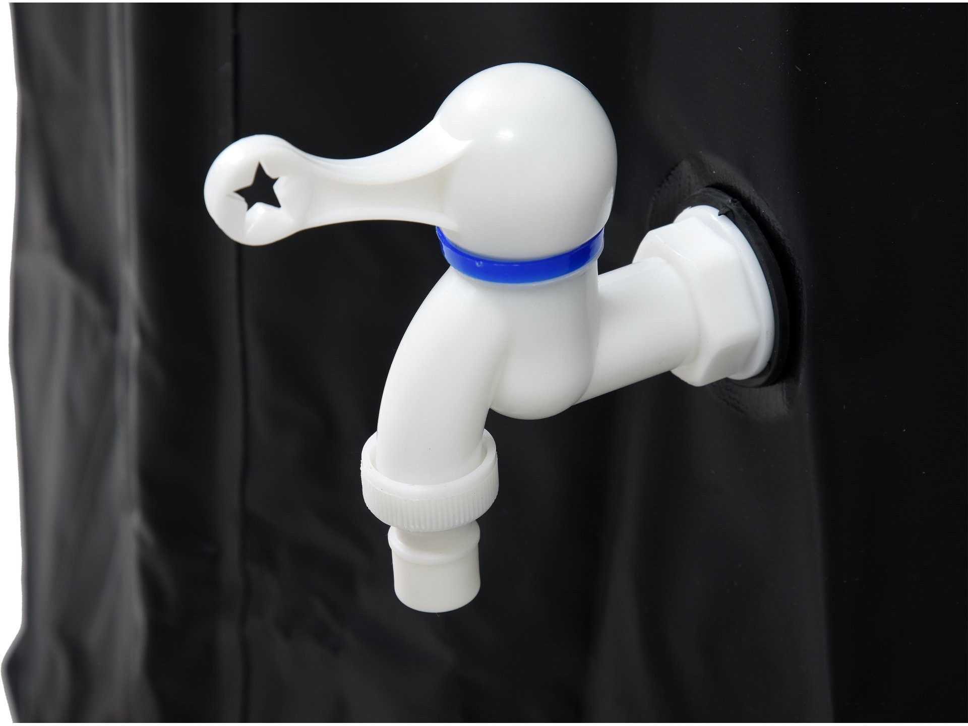 TRIZERATOP Regentonne Regenwasserspeicher 500 Liter, Wassertank, Regentonne, PVC, (Regenwasserspeicher 500 Liter, Wassertank, Regentonne, PVC)