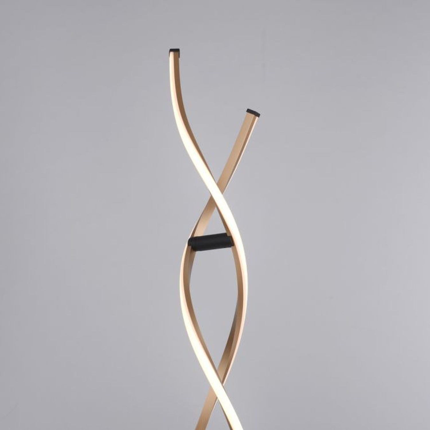 Licht-Erlebnisse Stehlampe AWOM, LED fest integriert, Warmweiß, LED Metall dimmbar warmweißes Licht 3000 K 3128 lm 134 cm Modern