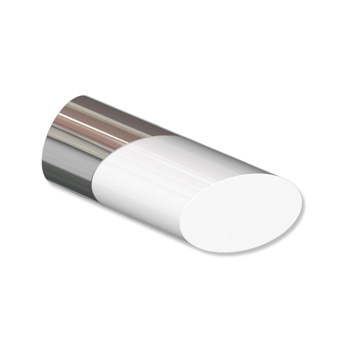 INTERDECO Gardinenstangen-Endstück Verano (Schräge Bicolor), für günstig online kaufen