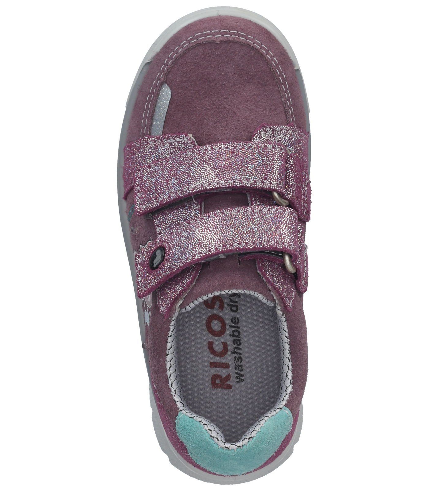 Leder/Textil Sneaker Ricosta Sneaker Purple