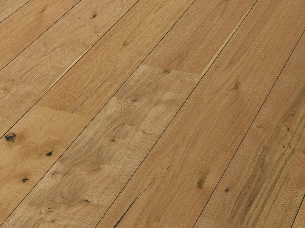 meister Parkett Lindura HD 400 Eiche authentic 8915 Landhausdiele Gebürstet, 4 St.