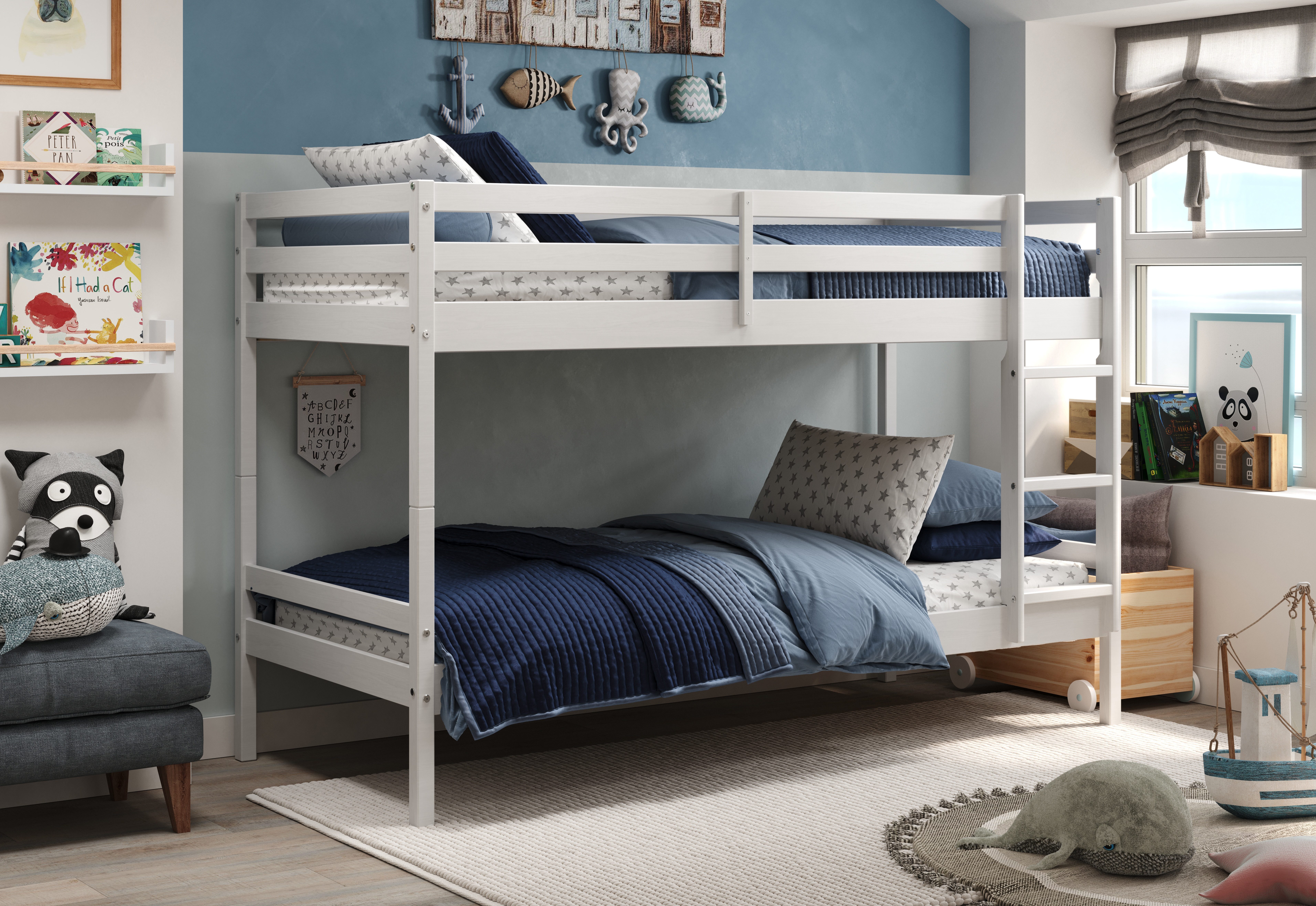 Lüttenhütt Etagenbett Mora Bett Kinderbett Leiterbett günstig online kaufen