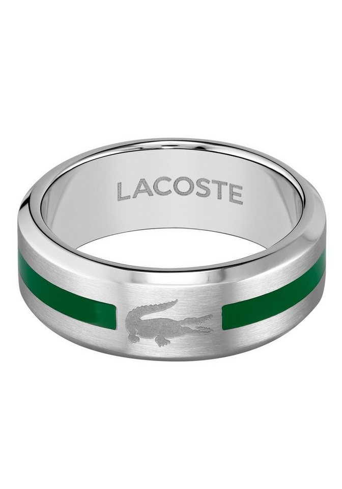 Lacoste Fingerring Schmuck Edelstahl Her... Lacoste Fingerring Schmuck Edelstahl Her...