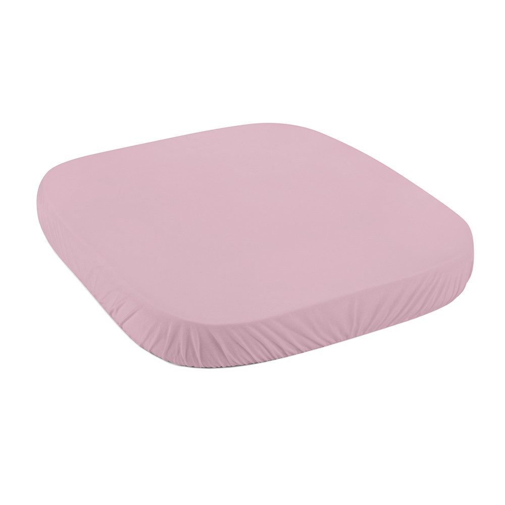 Waldin Spannbettlaken Spannbettlaken klein, für Waldin Babybett 7in1, Pink, Spannbetttuch