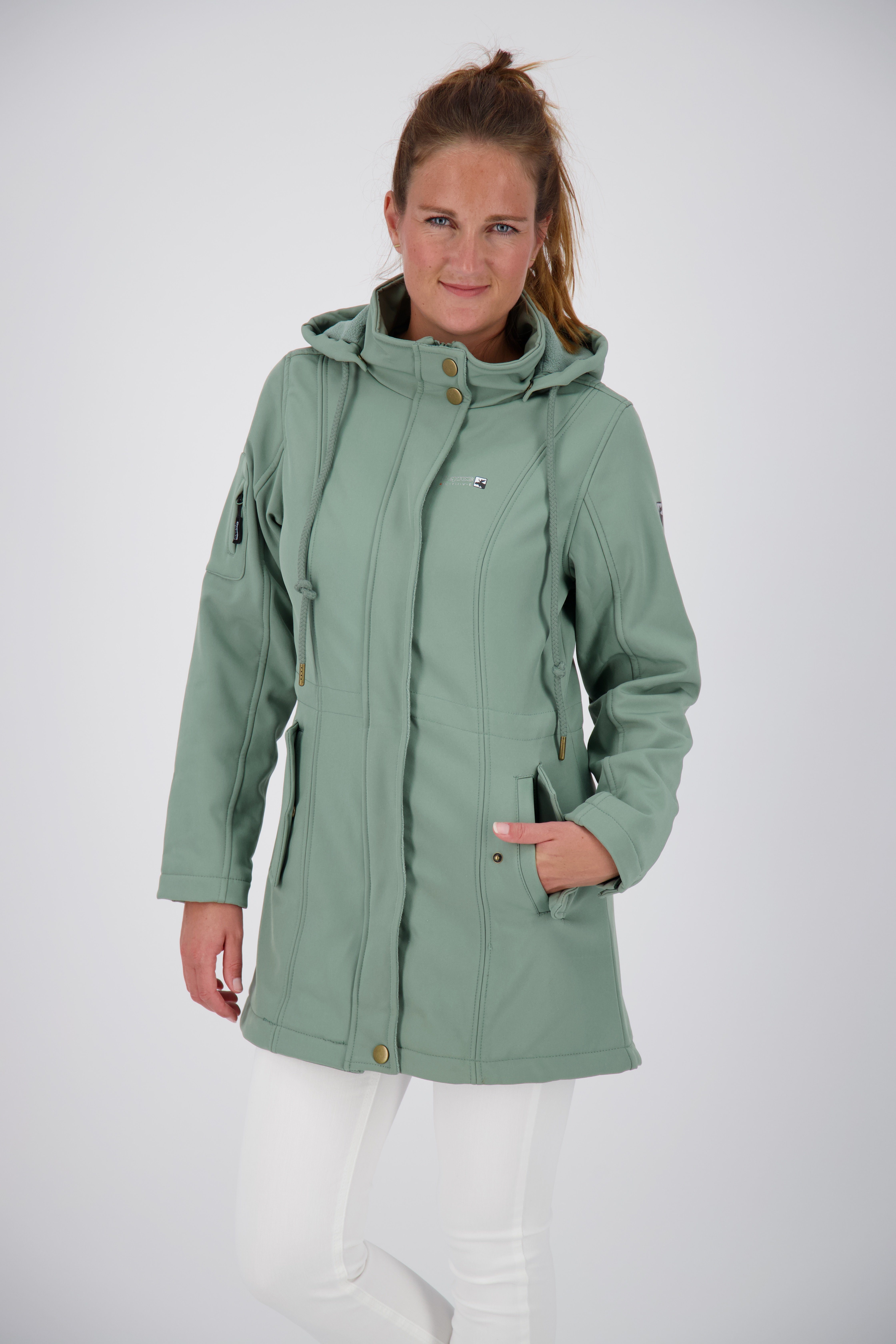 DEPROC Active Softshellmantel TWIN PEAK II SLATE NEW WOMEN auch in Großen G günstig online kaufen