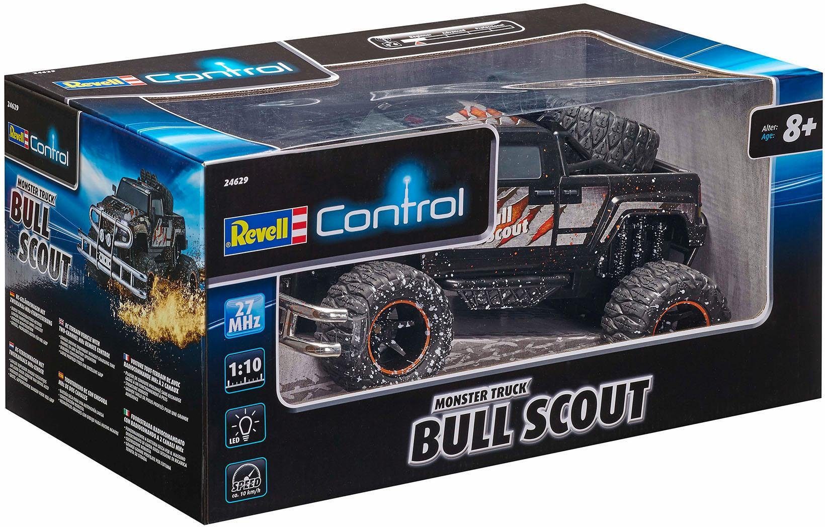 Revell® RC-Monstertruck Revell® control, RC Monster Truck Bull Scout, mit Licht