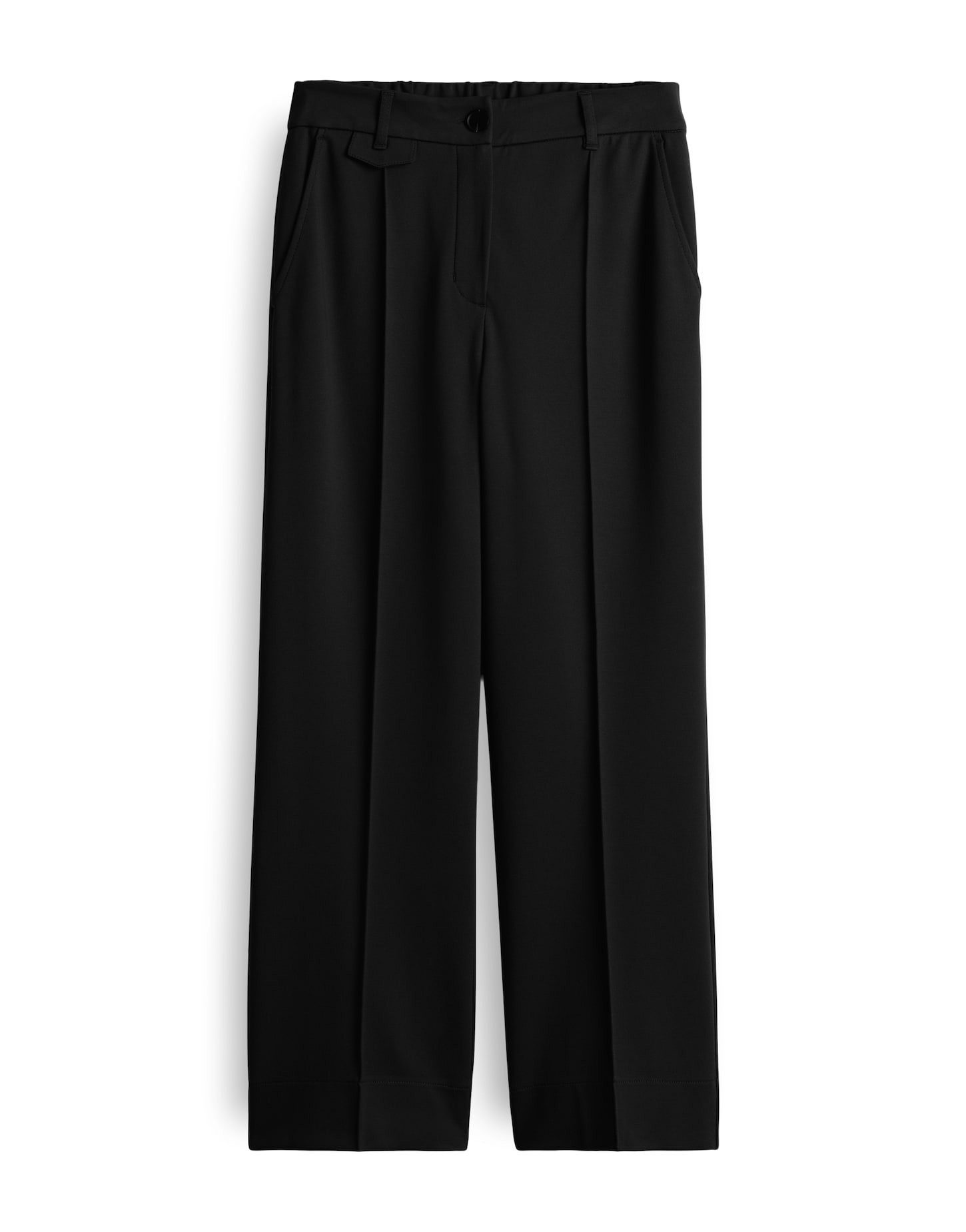 OPUS Stoffhose MILENI mit elastischem Komfortbund High Rise, Cropped, franz günstig online kaufen