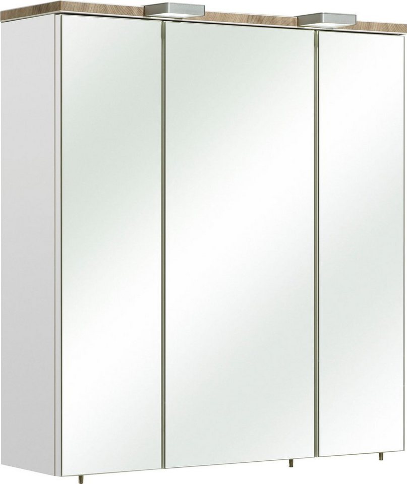 PELIPAL Spiegelschrank Quickset 931, 65/20/70 cm