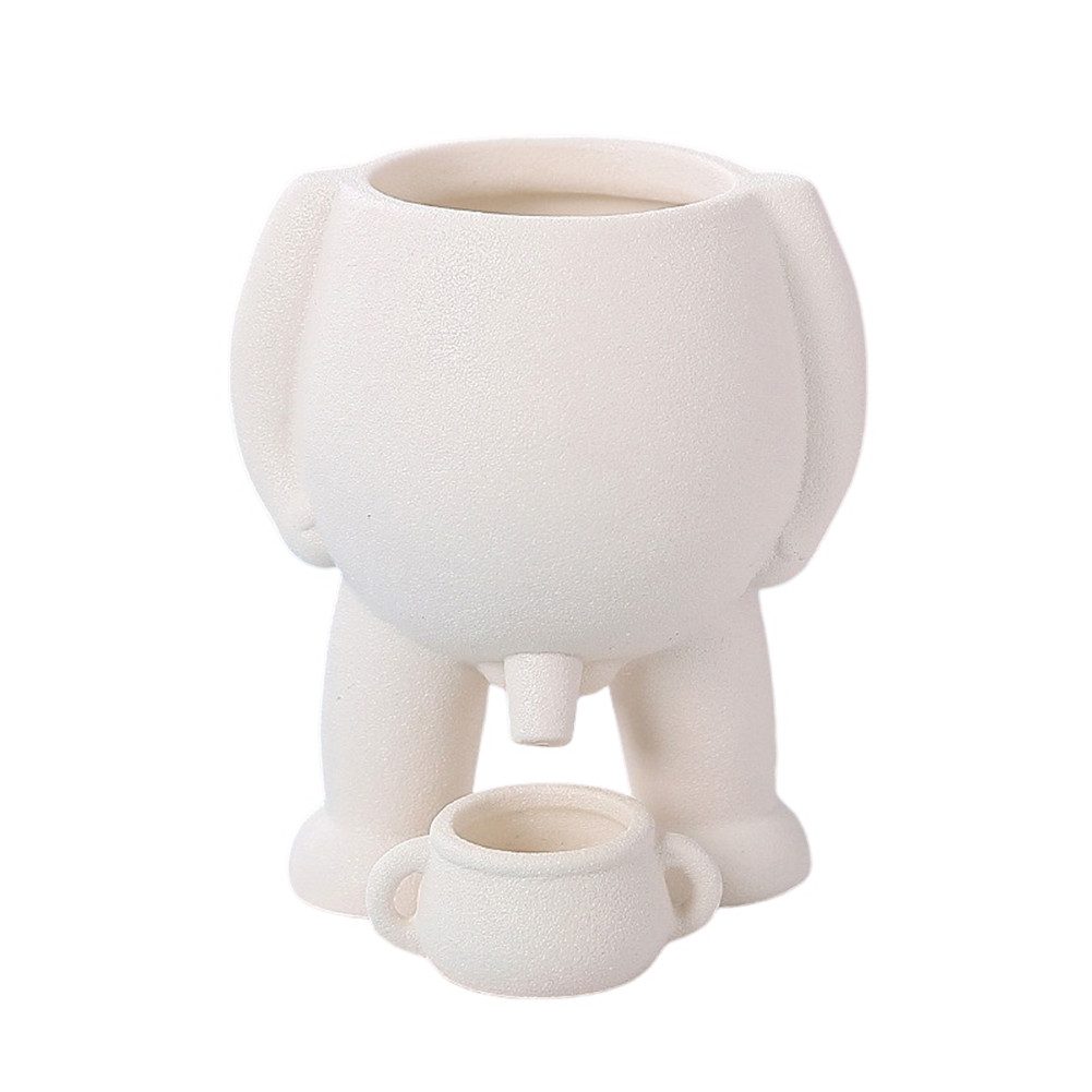 GarveeMore Blumentopf Piss Pot Planter, Plant Pot mit Drainage Holes günstig online kaufen