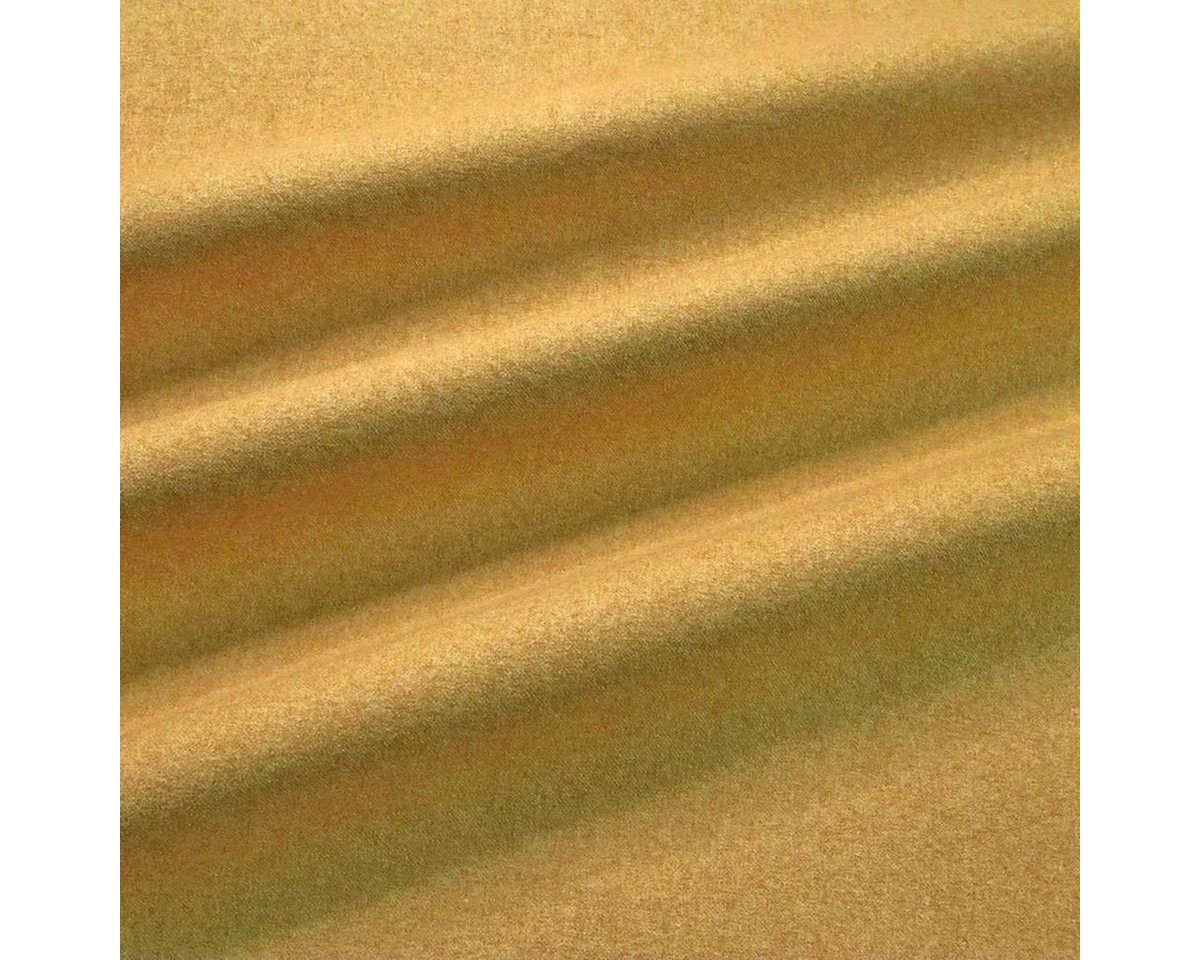 Thumbnail - Stofferia Stoff Polsterstoff Teflon Filz Melange Varese Zinkgelb, Breite 142 cm, Meterware