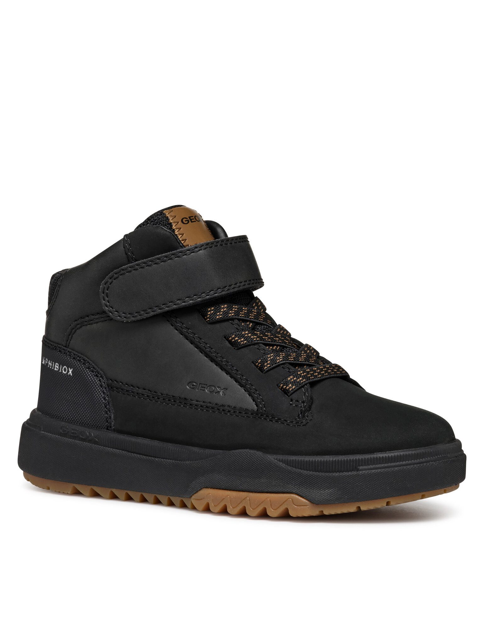 Geox Geox Jungen Stiefeletten GEOX-J BUNSHEE BOY B ABX J16FMA 0ME32 C9999 M Stiefel