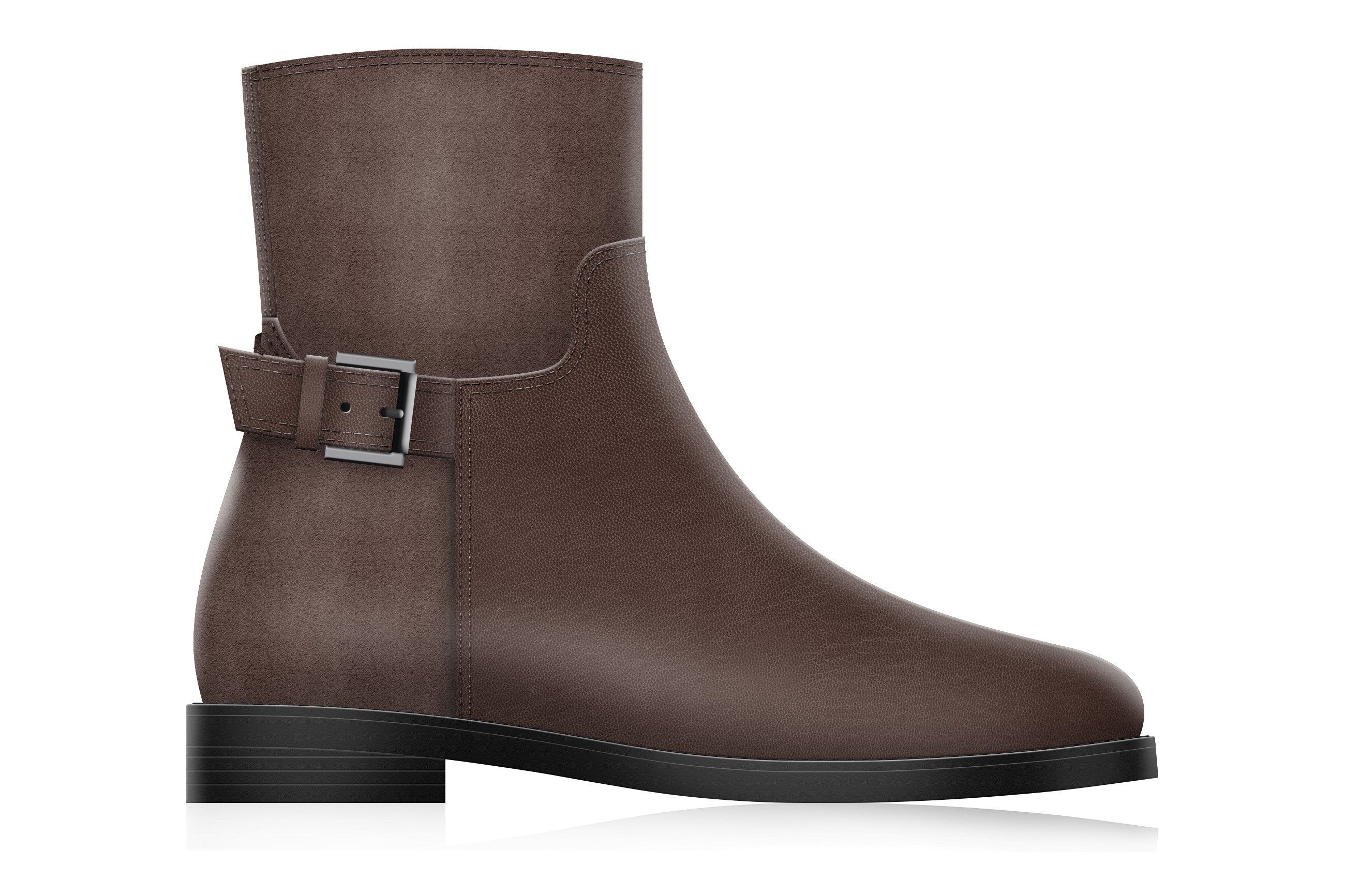 Geox Geox Damen Stiefelette - D6811F-04322/C6677 in braun Stiefelette
