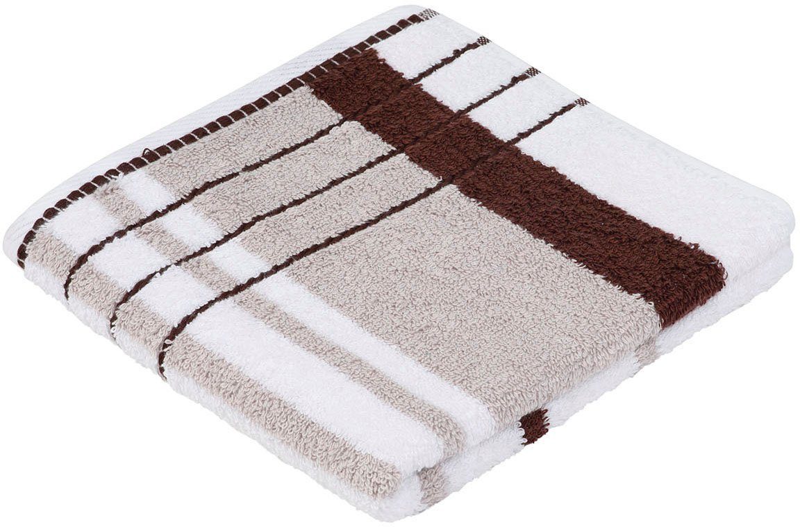 Gözze Handtücher Berlin Streifen, Frottier (2-St) günstig online kaufen