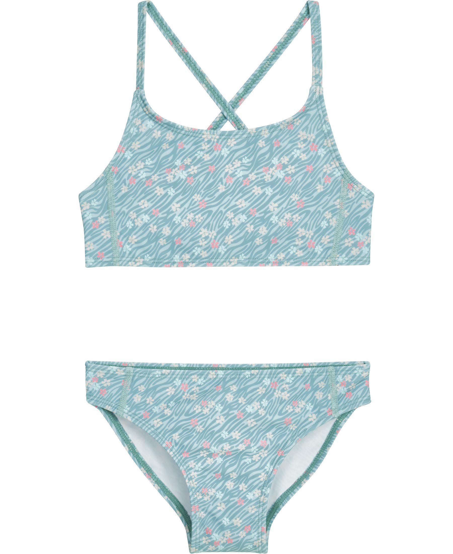 Playshoes Badeanzug Playshoes UV-Schutz Bikini Geblümt